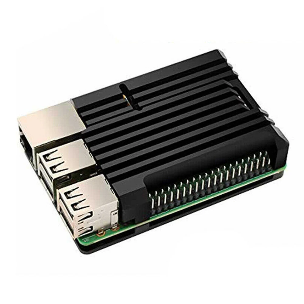 

Tool Signal Aluminium Alloy Protective Case Easy Install Enclosure Shell Cover Accessories Durable Housing For Raspberry Pi 4B
