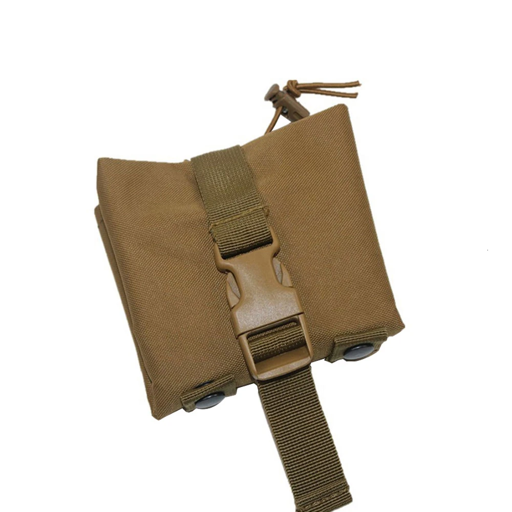 CQC тактический Molle складной мешок для дампа Drop Magazine страйкбол Пейнтбол Военный Открытый охотничий инструмент складной для восстановления маг нейлон