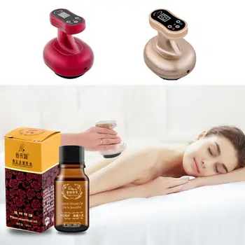 

Electric Scraping Massager 9 Modes Meridian Dredge Lymphatic Drainage Vacuum Cupping Fatigue Pain Relieve Body Slimming NEW