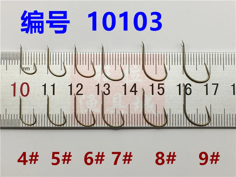 Oona Fishhook 10103 японский продукт, не-Барб, ультра-светильник, острый карп, поликультура, рыболовный крючок