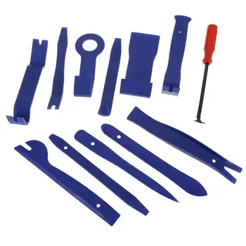 

Car audio interior repair tools PP plastic CD navigation sound insulation Disassembly and modification tools 12 Pieces set