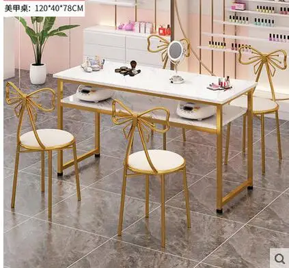 Manicure table and chair