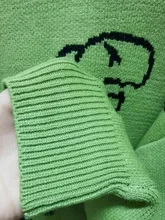 Suéter de moda Harajuku para hombre, ropa informal estilo Hip Hop, jersey de dibujos animados de dinosaurios, cuello redondo, suéteres de pareja informales de gran tamaño