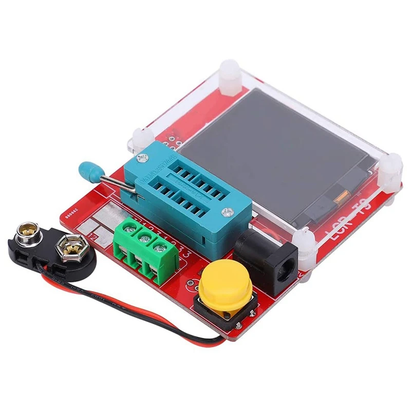 LCR-T9 LCD Digital Transistor Tester Meter Backlight Diode Triode Capacitance ESR for MOSFET/JFET/PNP/NPN L/C/R | Электроника