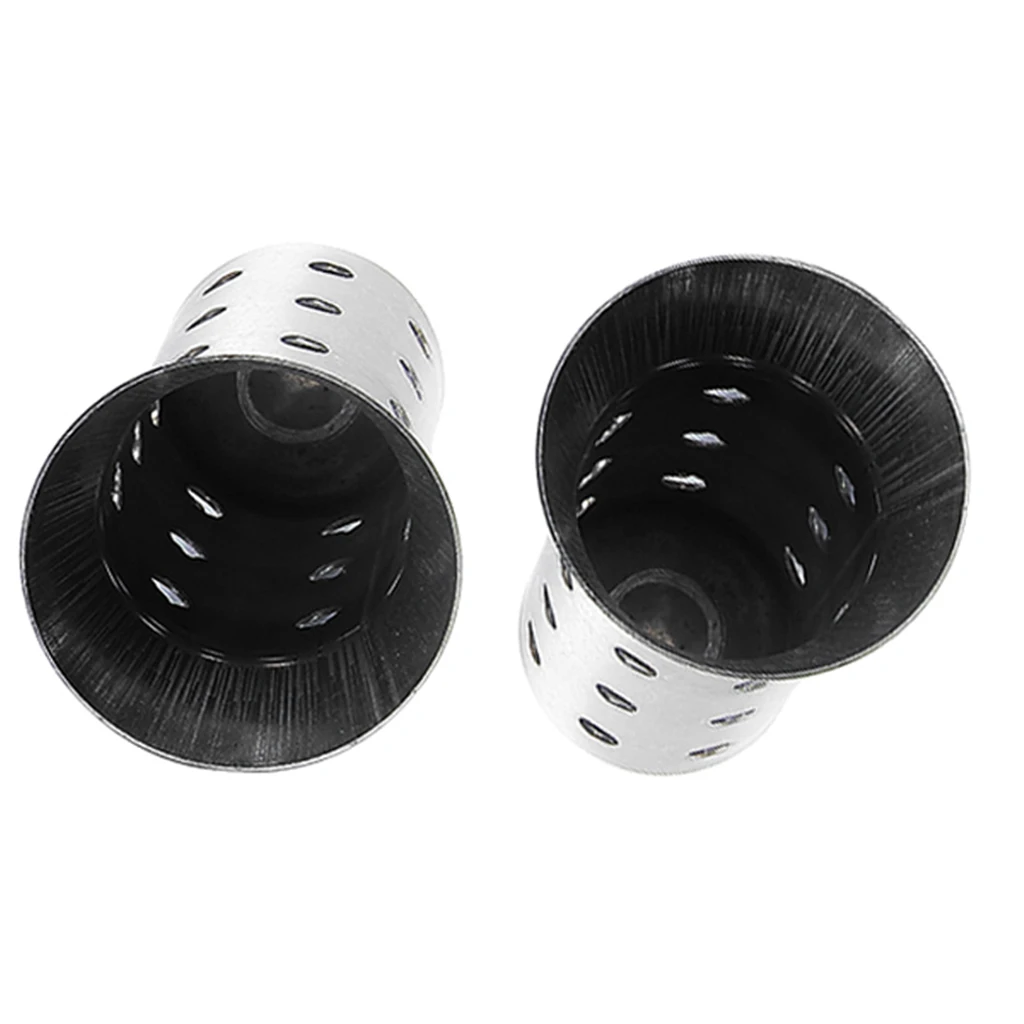 51mm 2'' Silver Removable Motorcycle Exhaust Pipe Silencer Muffler Baffle Parts for Yamaha Honda Kawasaki Suzuki BMW