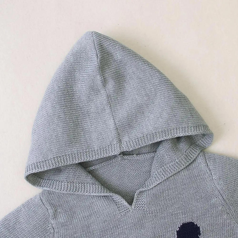 Autumn Knitted Sweaters For Baby Boys Girls Cardigan Cartoon Pattern Newborn Baby Bunny Jumpers Winter Outerwear Infant Knitwear