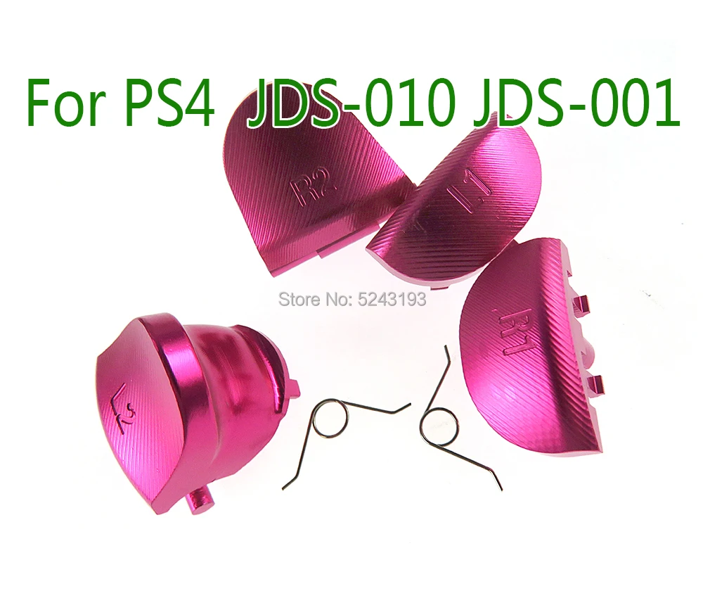 Металлические алюминиевые кнопки триггера L1 R1 L2 R2 для контроллеров Sony PS4 JDM001 010