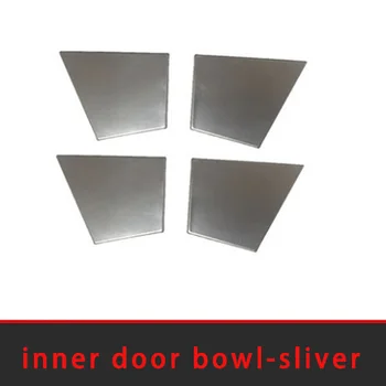 

For Lincoln MKX 2015-2020 chrome sliver inner door bowl molding trim