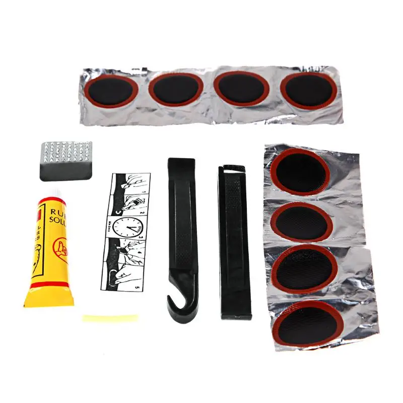 

13 In 1 Portable MTB Bicycle Flat Tire Repair Tool Set Bike Chain tool Wrenches Tire Repair Bag Cycling Repair Tools With Box