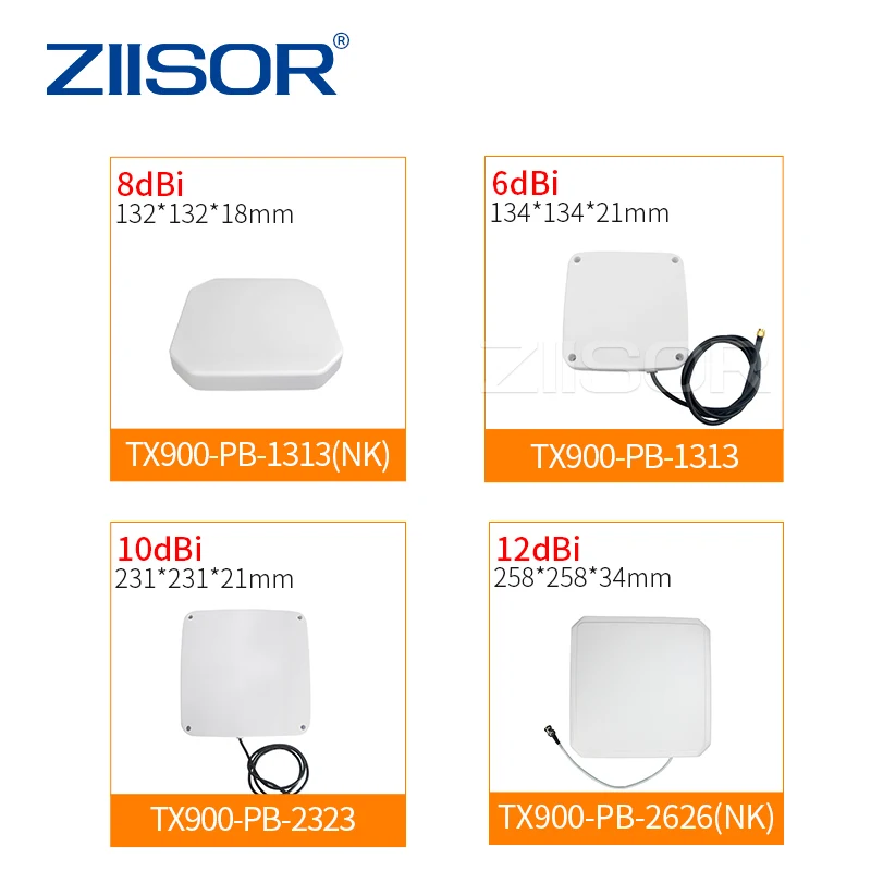 868 MHz 915 MHz Directional Panel Antenna for RFID Reader 923 Hotspot Antennas SMA Male High Gain LoRa Aerial for LoRaWan