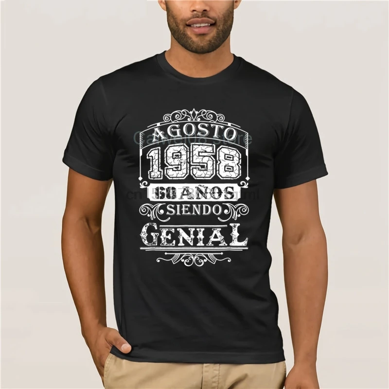 playeras de cumpleaños 60