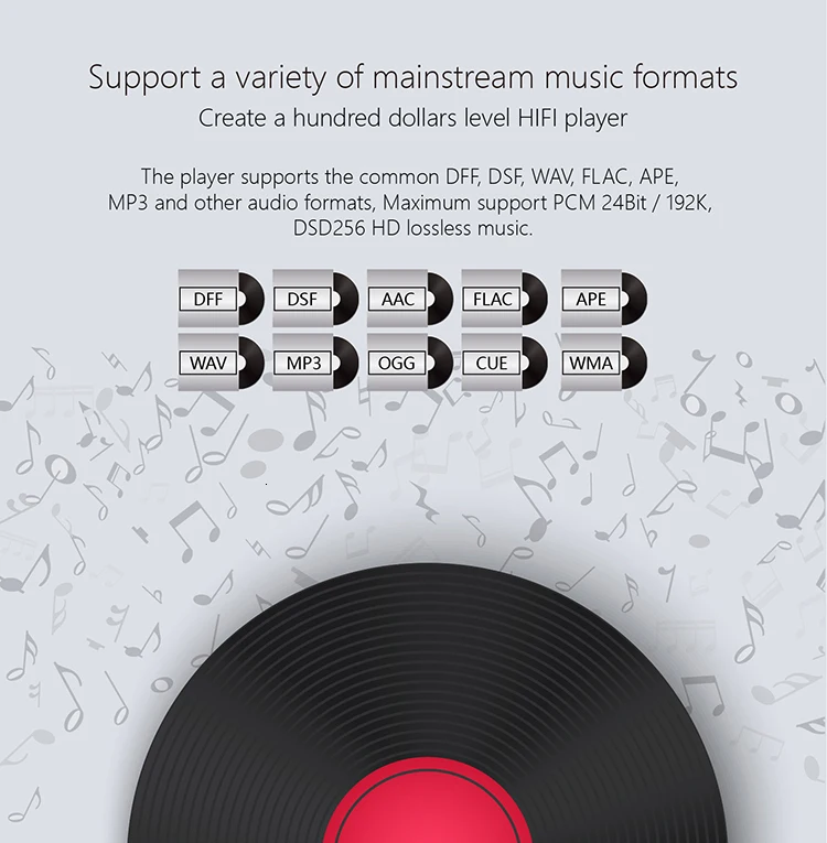 XDUOO D3 Профессиональный музыкальный MP3 HIFI музыкальный плеер с HD OLED экраном Поддержка APE/FLAC/ALAC/WAV/WMA/OGG/MP3