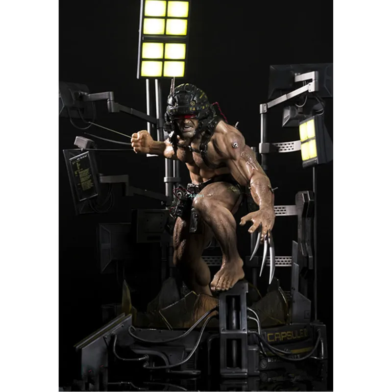 31 "Статуя супергероя бюст X-men Wolverine 1/4 Logan Howlett полноразмерный портрет Мстители GK модель игрушки коробка 80 см Z2561