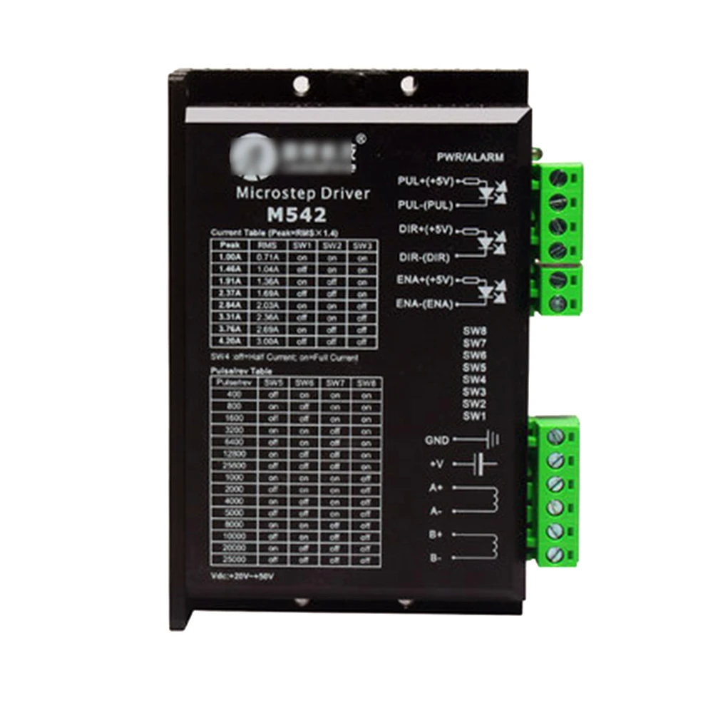 Двухфазный модуль драйвера шагового двигателя M542 DM542 M542C | Обустройство дома