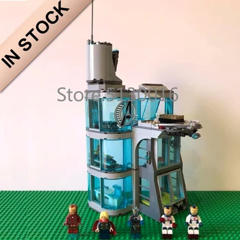 

In stock 7114 Marvel Movie The Avengers Tower 511Pcs Building Blocks Compatible 76038 Bricks Super Heroes Infinlty Wars Ironman