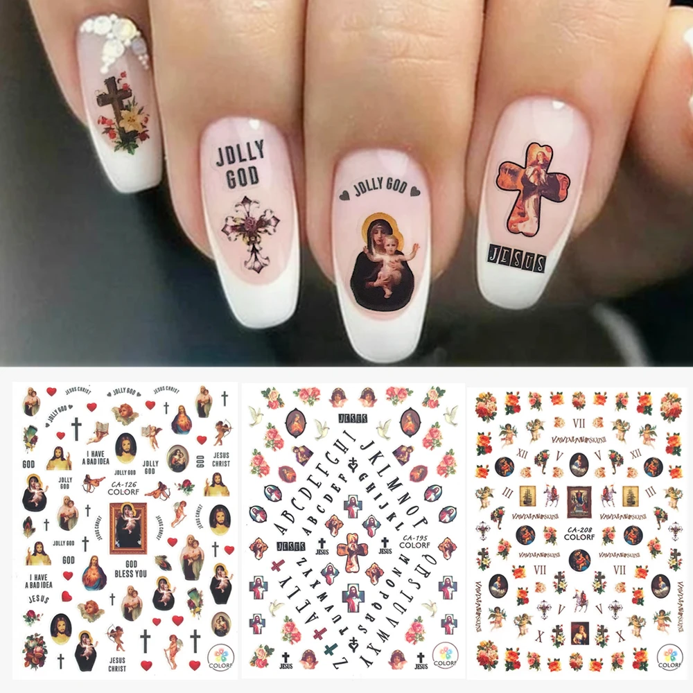 CA-126-208 maria jesus sereis 3d nail art sticker nail decal stamping export japan designs rhinestones decorations nail stickers nail art tools nail art decoration nail decals