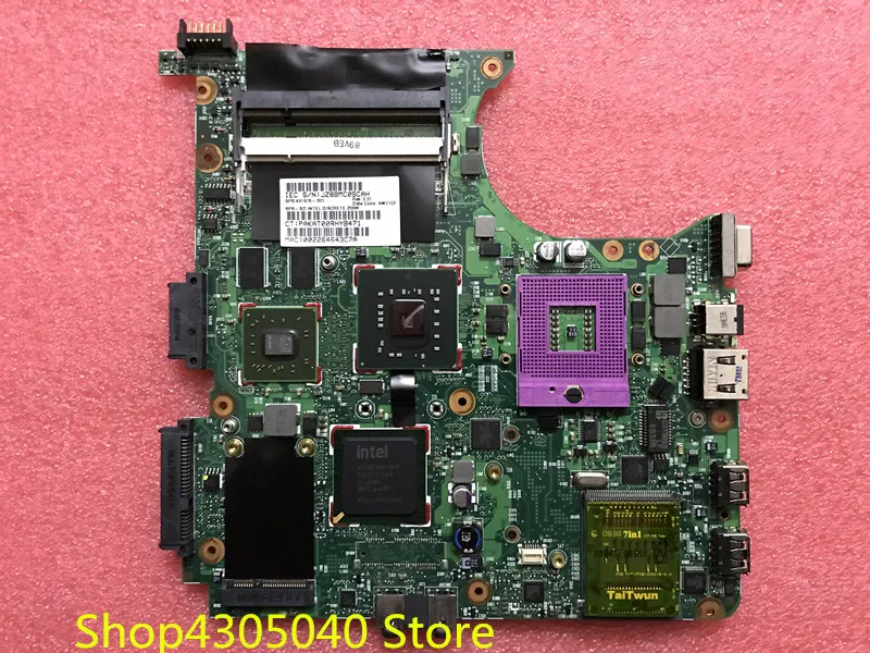 Материнская плата для ноутбука HP 491976 001 501 оригинальная 6531S 6530s 6730S PM45