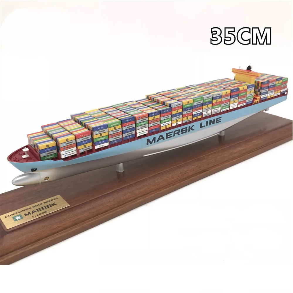 X модель корабля производство 35 см Maersk контейнерные модели корабля на заказ модели корабля