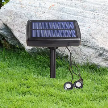 

Solar Spotlight Outdoor Garden Path Landscape Waterproof 2 LED Lawn Flood Light Decorative Outdoor Lawn Yard Lamp
