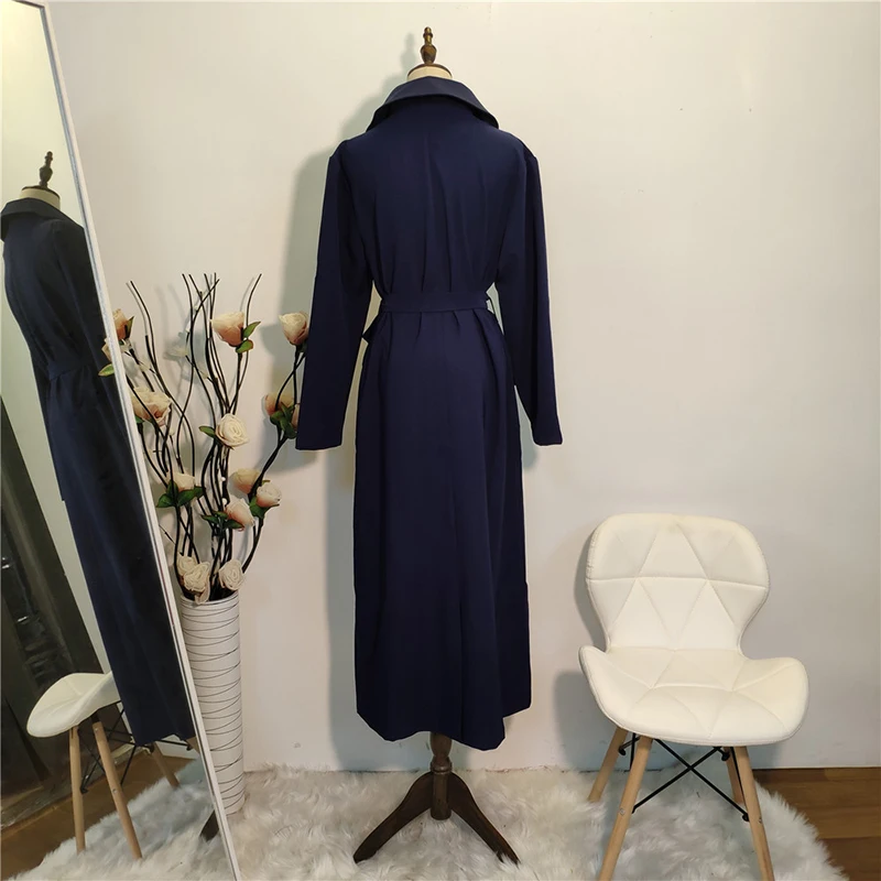 Размера плюс зимнее кимоно кардиган «абайя» Турецкий хиджаб мусульманское платье пальто Ислам Абая для женщин модная одежда Djelaba Femme