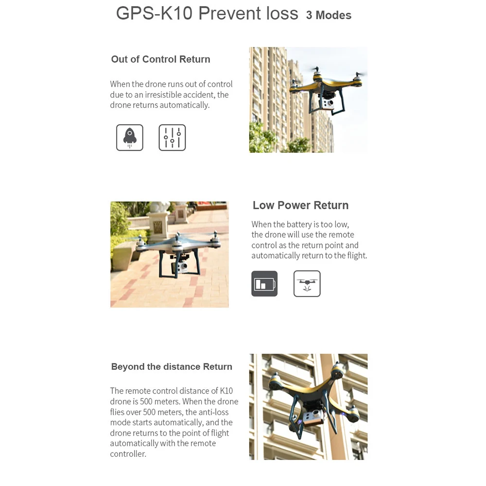 Профессиональный 1080P Дрон с GPS с регулируемой HD ESC камерой Широкий угол Wi-Fi FPV высота удержания RC Квадрокоптер 20 мин Время полета