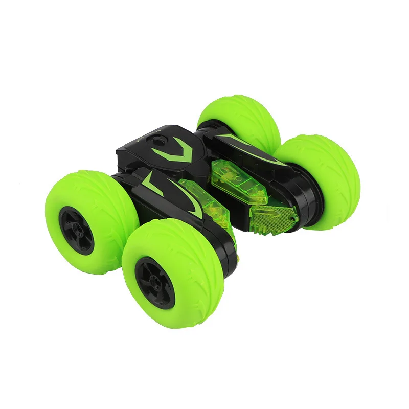 

Remote Control Stunt Car Double-Sided Roll Tilting Stunt 2.4 Rechargeable Remote Control Car CHILDREN'S Toy Boy 3-6-Year-Old