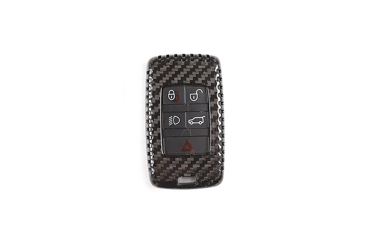 Автомобильный ключ из настоящего углеродного волокна для Land Rover Discovery sport LR5 l462для Range Rover Sport Vogue Evoque для Jaguar XEXF