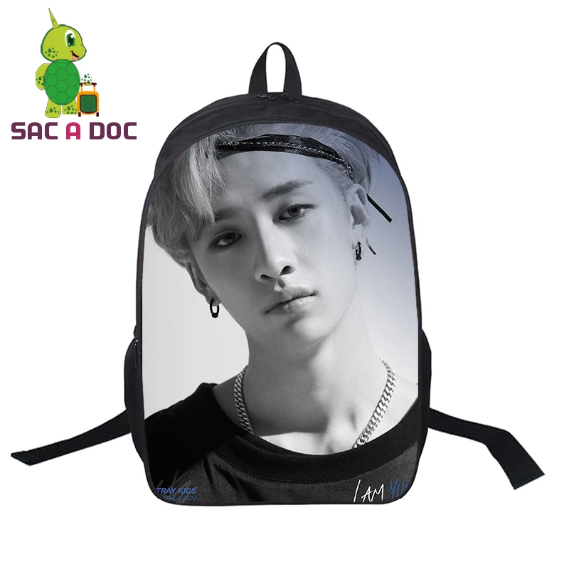 Kpop рюкзак для детей, школьные сумки для подростков, девочек и мальчиков, рюкзак для ноутбука, мужской и женский рюкзак, повседневный рюкзак дорожная сумка