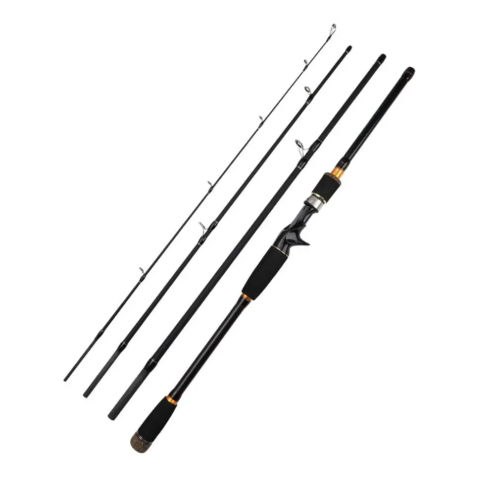 

baitcasting rodspinning rod1.8m2.1mpower Mtop 1.9mm4-section combined carbon fishing rodsea fishing tackle Fishfuns