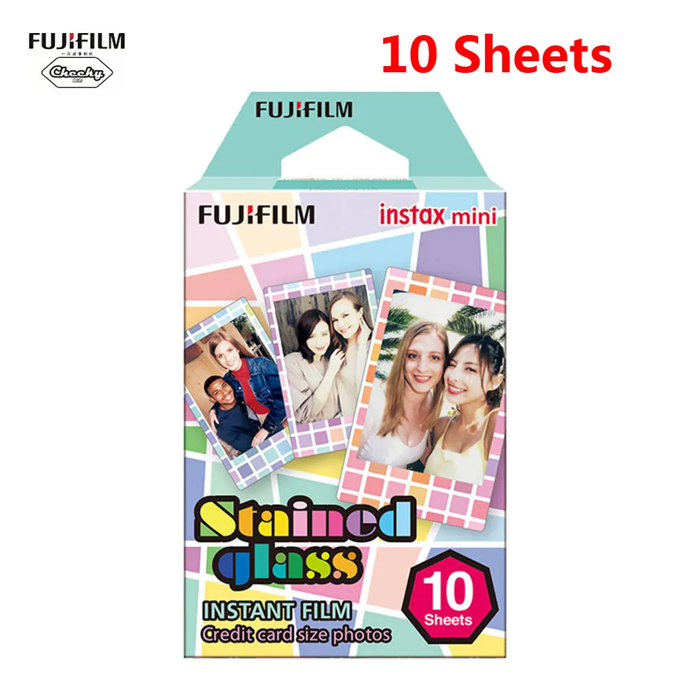 10 Sheets-8 Fujifilm Instax Mini пленка фоторамка 10-100 листов фотобумага для Instax Mini 9 Mini 8 мгновенная мини 70 90 пленочная камера - Цвет: 10 Sheets-8