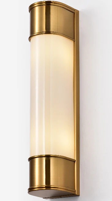 Modern Wall Lamp E27 Mirror Wall Light For Loft Bedroom Bedside Living Room Nordic Wall Light Miroir LED Salle De Bain Light - Цвет абажура: Золотой