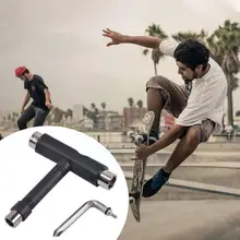 Cycling Headgear Bib Skateboard Tool Wrench T Type Assemble Wrench L Mini Set Scooter Tool Kit Kick Scooter Skate Adjusting J8m0