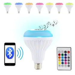 CHYI лампочка Bluetooth Форма Портативный мини динамик беспроводной цветной светодиодный смарт BT звуковая система MP3 стерео громкий динамик