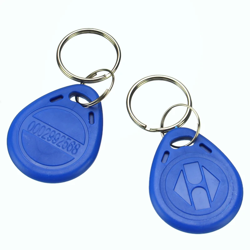 100 шт./лот RFID карты RFID 125 кГц тег TK4100 EM4100 близость брелоки метки для контроля доступа посещаемость времени