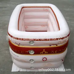 Напрямую от производителя продажа Детский изолированный бассейн надувной детский бассейн Детская ванна семейный толстый бассейн
