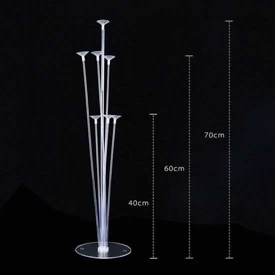 Stick Stand Liviorap воздушный шар с днем рождения, воздушные шары, палочка, подставка, шар для дня рождения, декор для детей, взрослых, арка, настольный шар, аксессуары, держатель - Цвет: Stick Stand