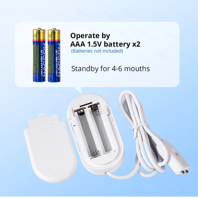 KERUI Water Leakage Sensor WIFI leak level Sound Alarm Detector Security Overflow Protection Tuya Smart Life App Home Security 6