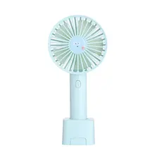 Летнее мини-портативный вентилятор 3 скорости Регулируемый Настольный вентилятор USB Перезаряжаемые летний охлаждающий вентилятор для путешествий и дома