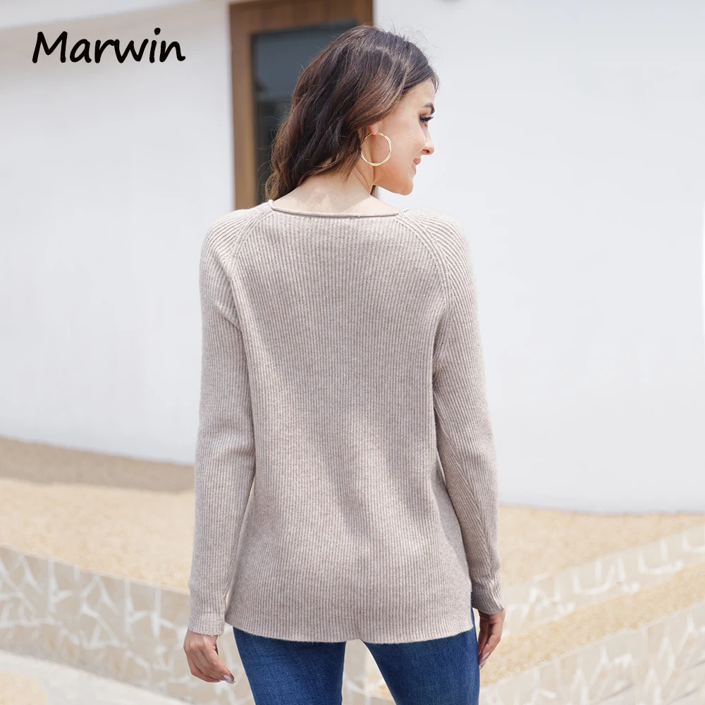 Marwin New Thick Autumn Winter O Neck 