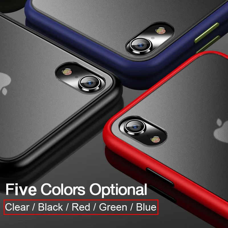 Модный матовый чехол для телефона для iPhone 11 Pro Max, Роскошный чехол для мобильного телефона для iPhone X XS MAX XR 8 7 Plus, контрастный цвет, Fundas
