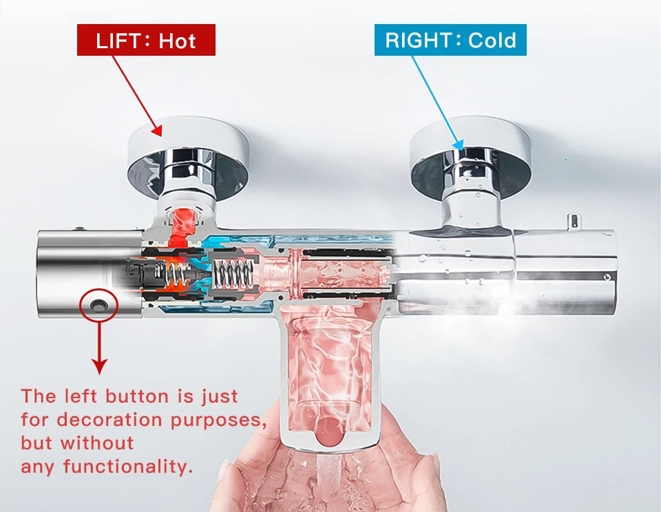 GAPPO shower faucet bathroom thermostatic mixer