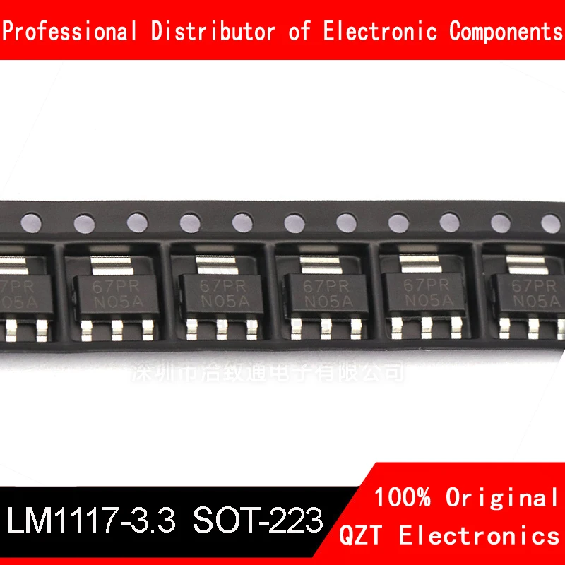 10pcs/lot LM1117IMPX-3.3 LM1117MPX-3.3 LM1117-3.3 N05A N05B SOT-223 In Stock 10pcs lm1117mpx 1 8 lm1117mpx 2 5 lm1117mpx 3 3 lm1117mpx 5 0 n12a n13a n05a n06a sot 223