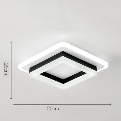 38W 24W Creative LED Ceiling Light For Living Room Bedroom Corridor Interior Aisle Ceiling Lamps Fixture For Balcony Decor Home led backlight strip LED Bar Lights