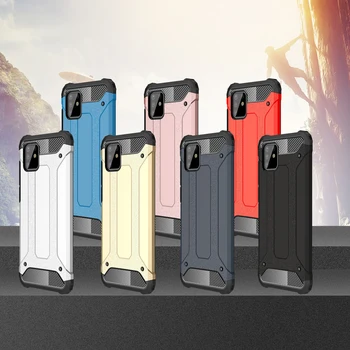 

10pcs/lot Hybrid Armor Phone Case For Samsung Galaxy A10 A10S A10E A20 A20S A20E A30 A30S A40 A50 A50S PC +TPU Rugged Cover