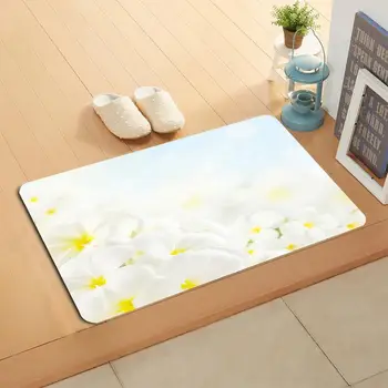 

Custom Orchid Doormat Home Decor Door mat Floor Mat Bath Mats foot pad#20-05-19-63