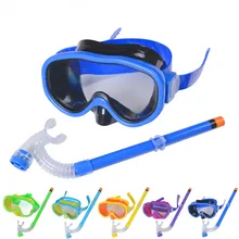 Стиль, мужские и женские, детские очки для плавания, маска для дайвинга, костюм, дыхательная трубка, полусухие очки для плавания с подводным сноркелингом