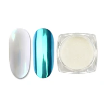 1 коробка жемчужная оболочка зеркало-Хамелеон Порошковые блестки для ногтей DIY Shell Дизайн ногтей хром пигмент пыль Маникюр украшение#6