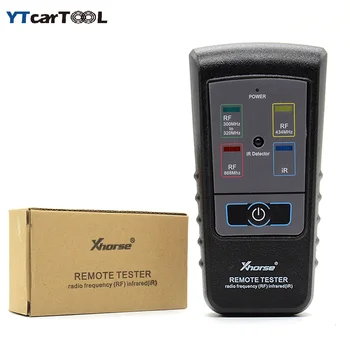 

XHORSE Remote Tester Radio Drequency(RF) Infrared(IR) for 300Mhz-320hz/ 434Mhz/ 868Mhz Radio Frequency Infrared Remote Tester