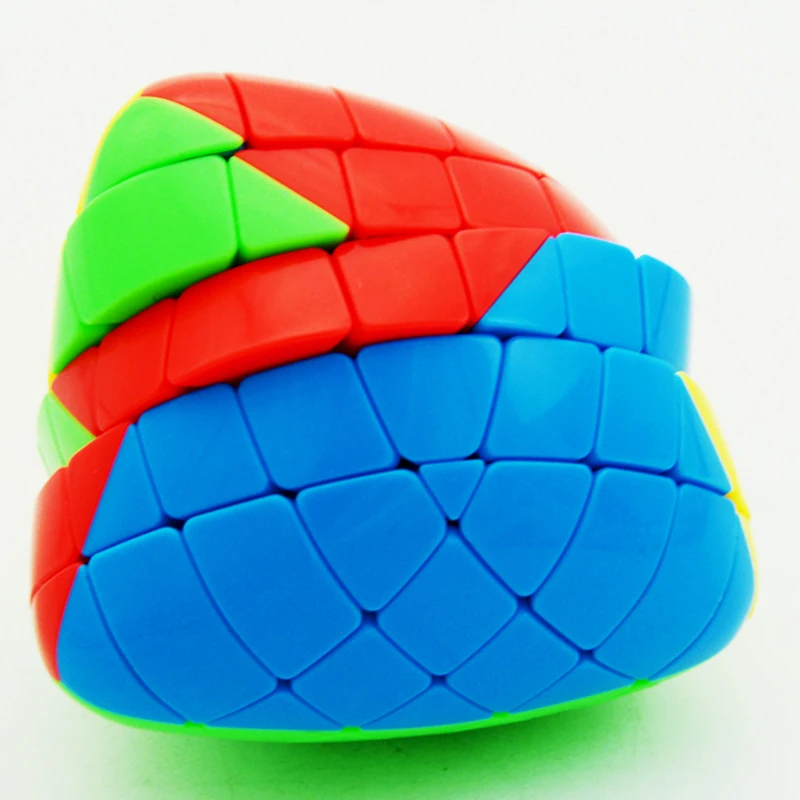 Shengshou Mastermorphix 5x5 рисовая Клецка без наклеек волшебный куб головоломка игрушка красочный многоцветный