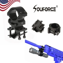 США 25,4 мм кольцо для прицела 20 мм Пикатинни 20-30 мм ствол крепление для лазерного прицела фонарь для охоты